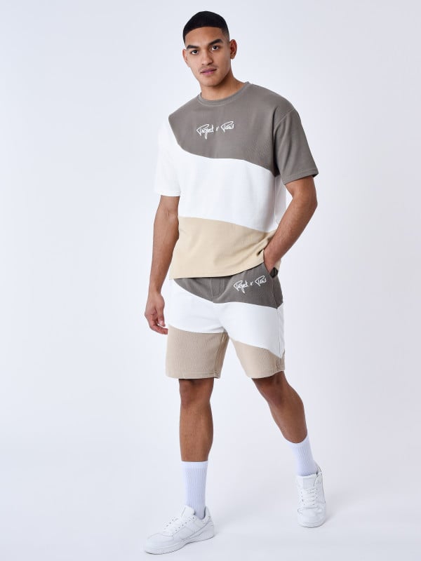 Project X Paris Short Tricolore Style Maille