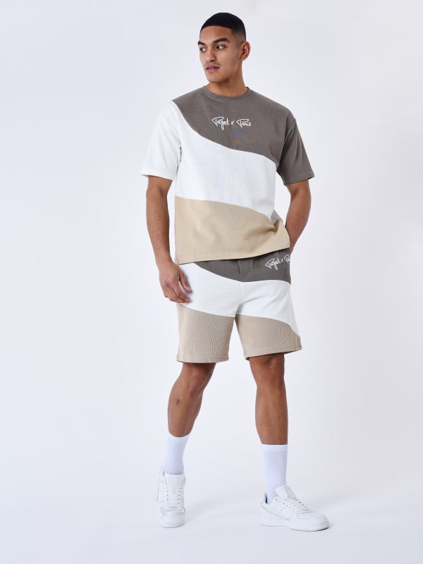 project x paris Short Tricolore Style Maille