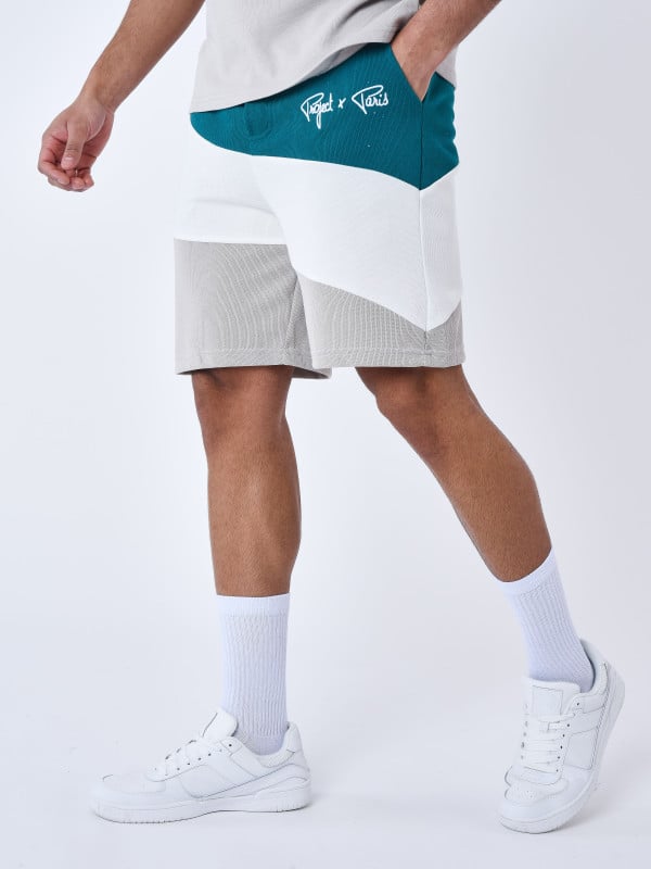 Project X Paris Short Tricolore Style Maille