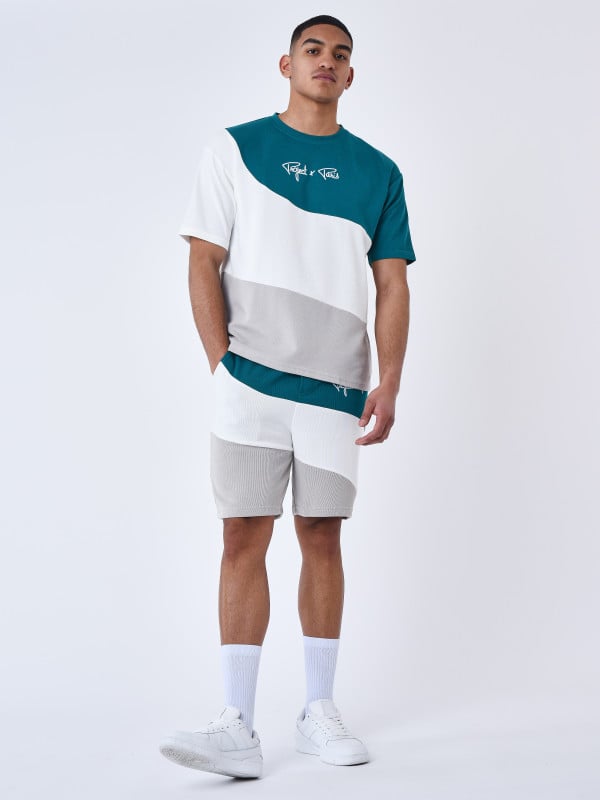 project x paris Short Tricolore Style Maille