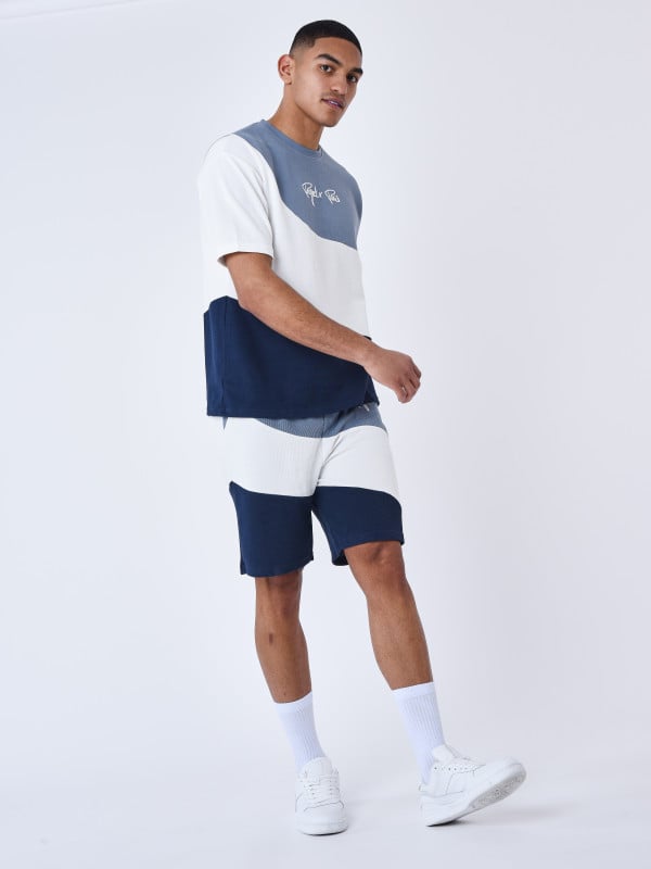 project x paris Short Tricolore Style Maille