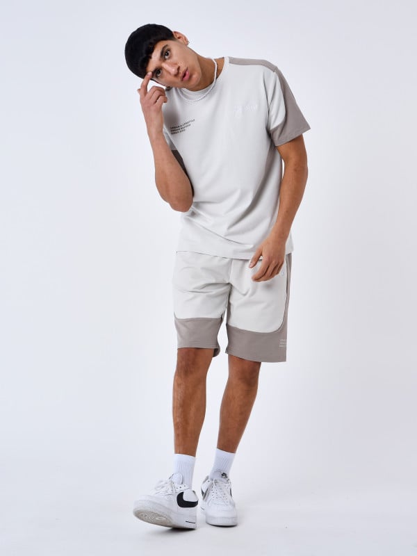 project x paris Short Two-tone