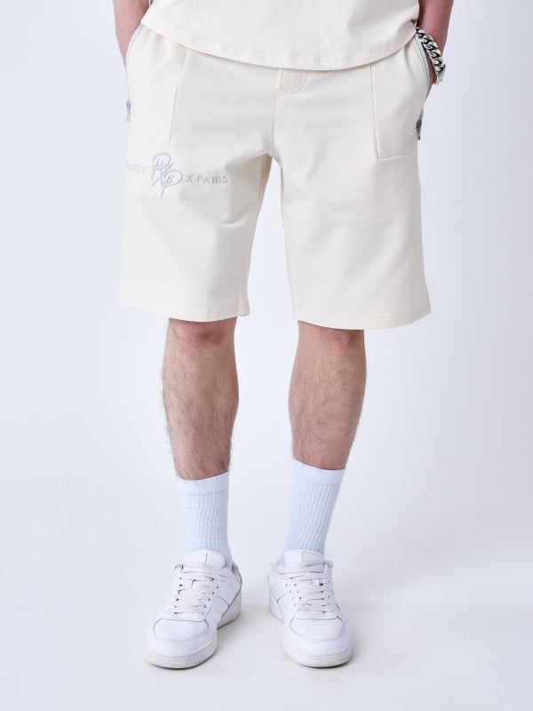 Project X Paris Short Uni Avec Bande Logo