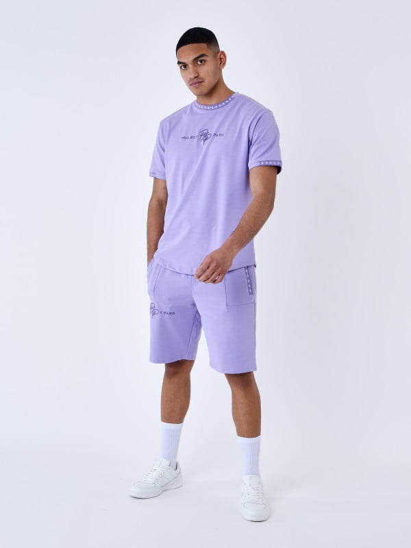 Project X Paris Short Uni Avec Bande Logo