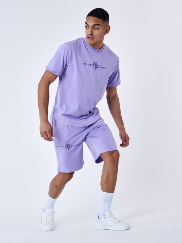 project x paris Short uni avec bande logo