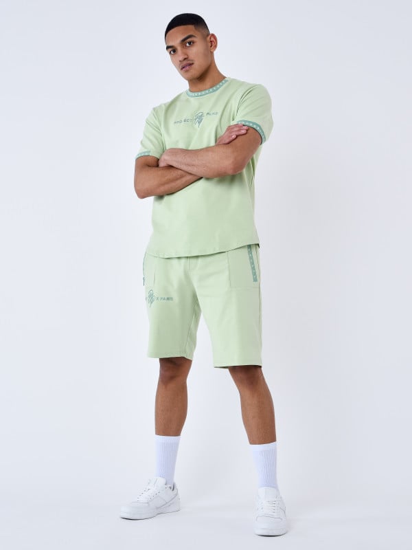 project x paris Short uni avec bande logo