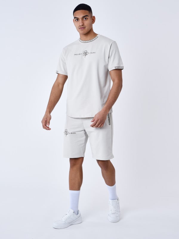 Project X Paris Short Uni Avec Bande Logo