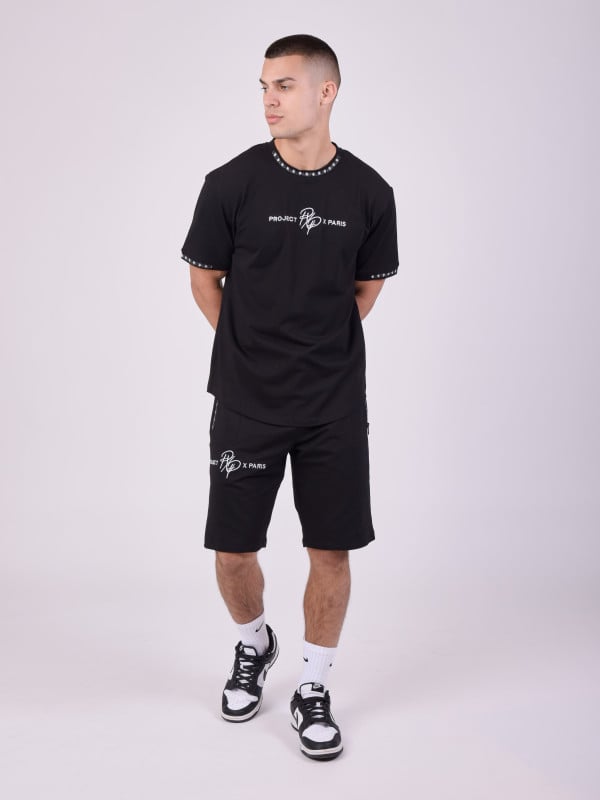 Project X Paris Short Uni Avec Bande Logo
