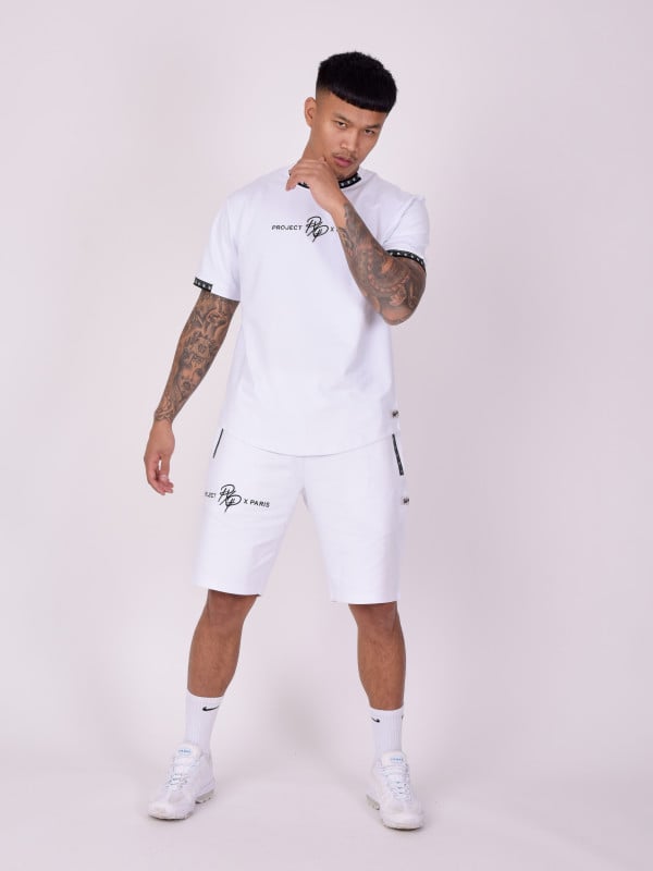 Project X Paris Short Uni Avec Bande Logo