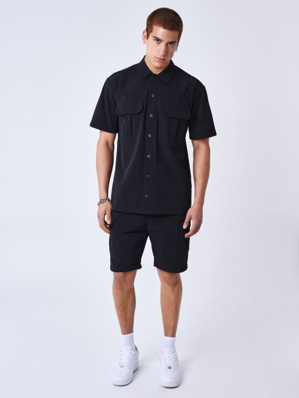 project x paris Short uni texturé