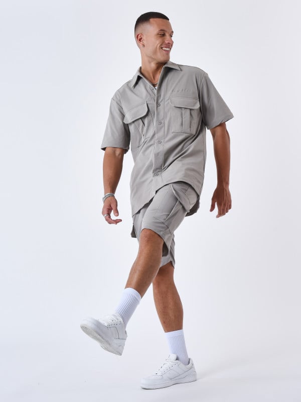 project x paris Short uni texturé