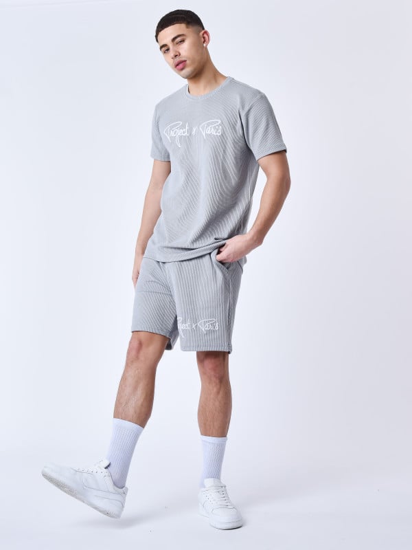 project x paris Short Waffle Signature