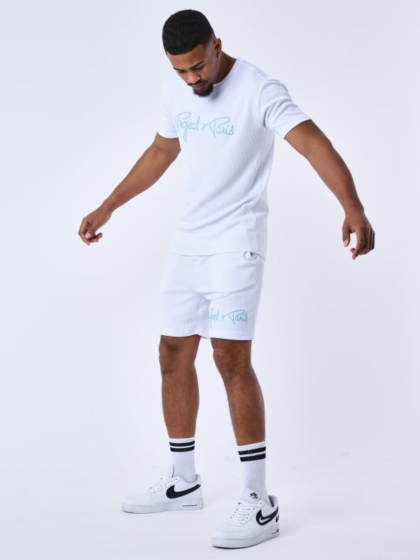 project x paris Short Waffle Signature