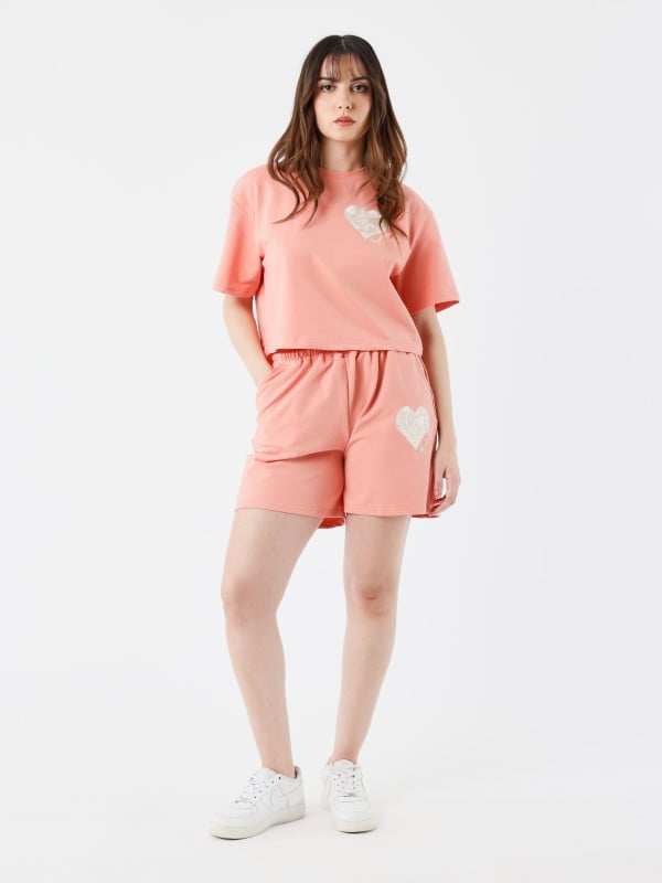 project x paris Short wicker heart