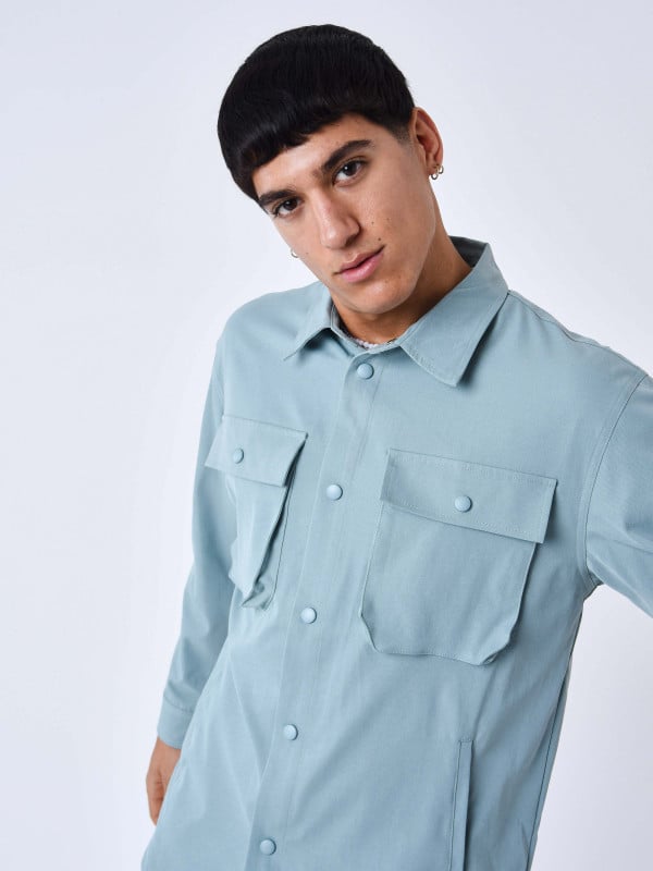 Project X Paris Surchemise Basic à Poches