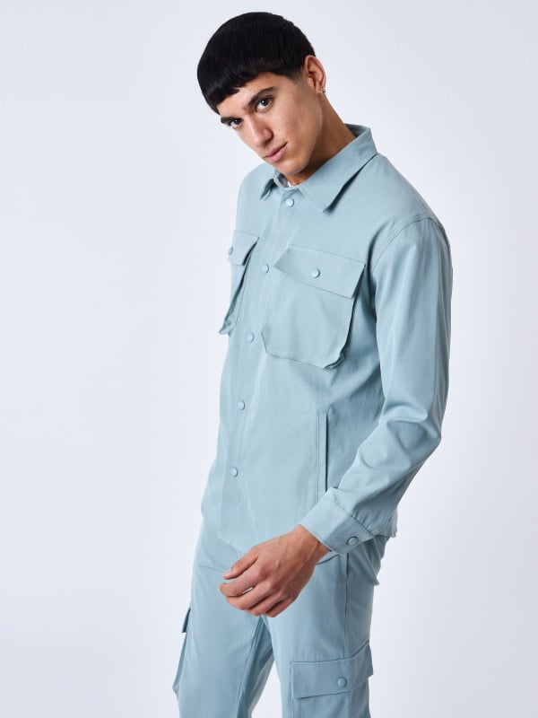 project x paris Surchemise basic à poches
