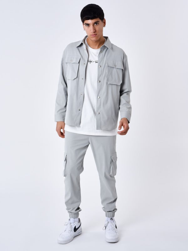 Project X Paris Surchemise Basic à Poches