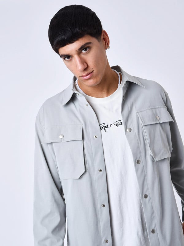 Project X Paris Surchemise Basic à Poches