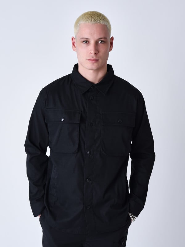 project x paris Surchemise basic à poches