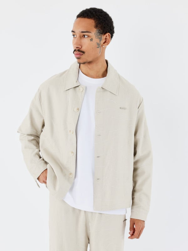 project x paris Surchemise brodé Dune