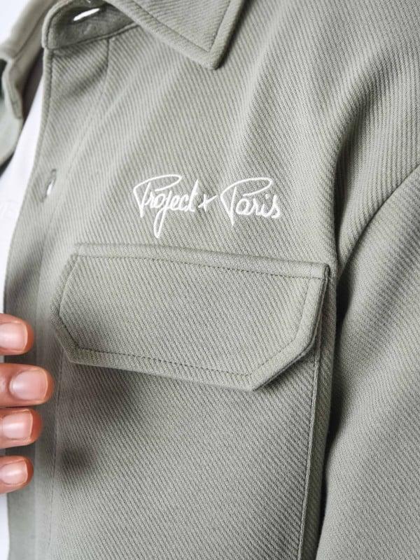 Project X Paris Surchemise Signature Côtelé