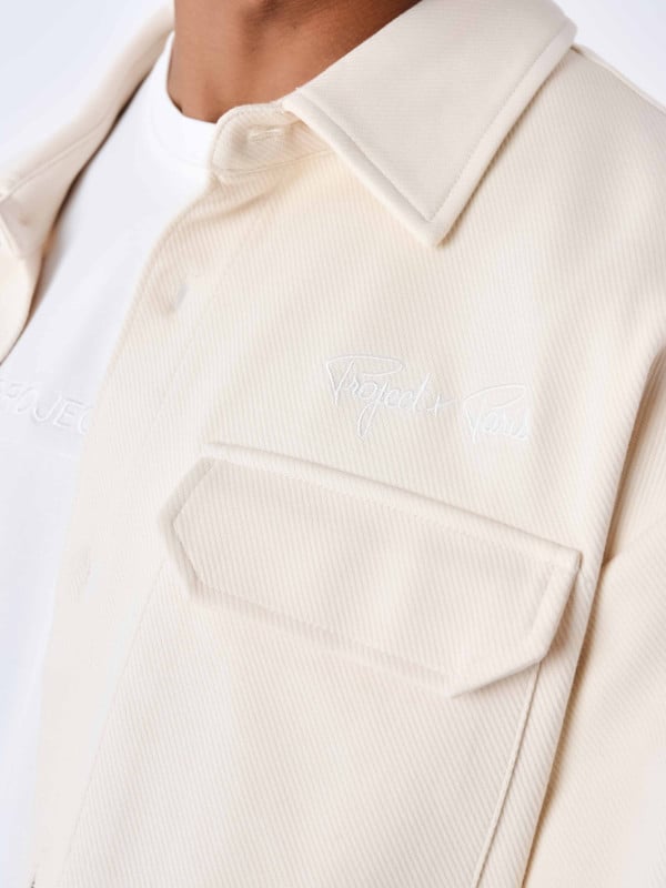 Project X Paris Surchemise Signature Côtelé