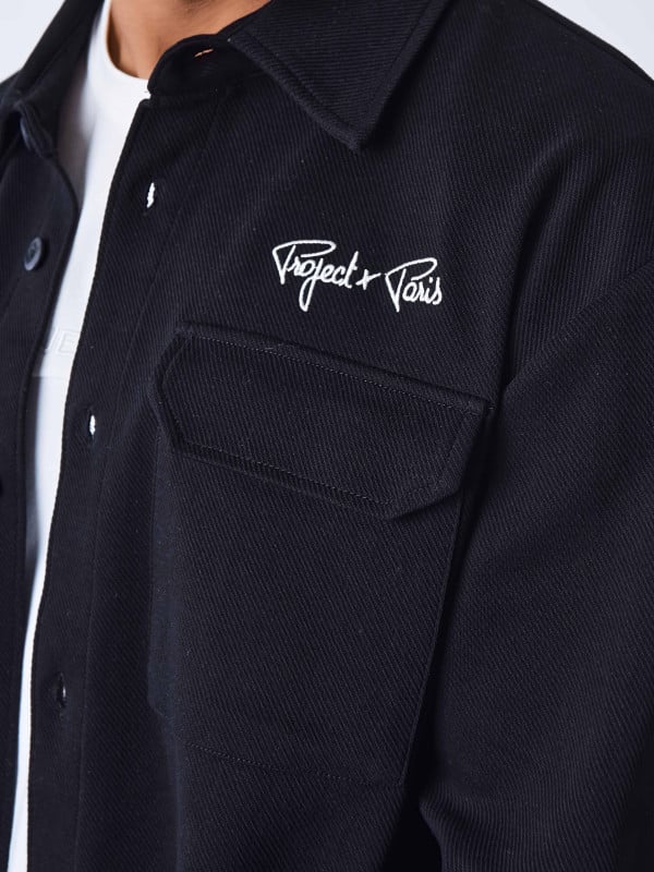 Project X Paris Surchemise Signature Côtelé