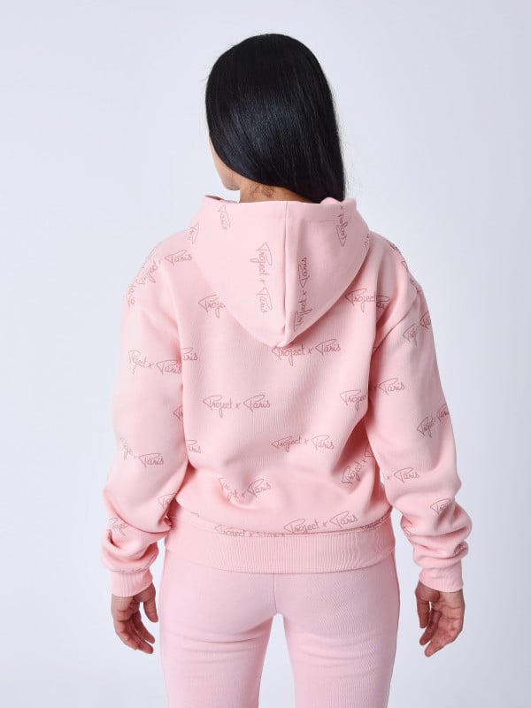 Project X Paris Sweat à Capuche All Over Signature