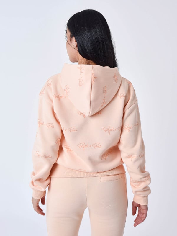 Project X Paris Sweat à Capuche All Over Signature