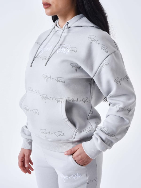 Project X Paris Sweat à Capuche All Over Signature