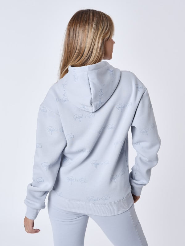 Project X Paris Sweat à Capuche All Over Signature