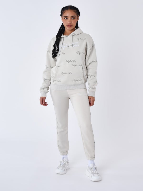 Project X Paris Sweat à Capuche All Over Signature