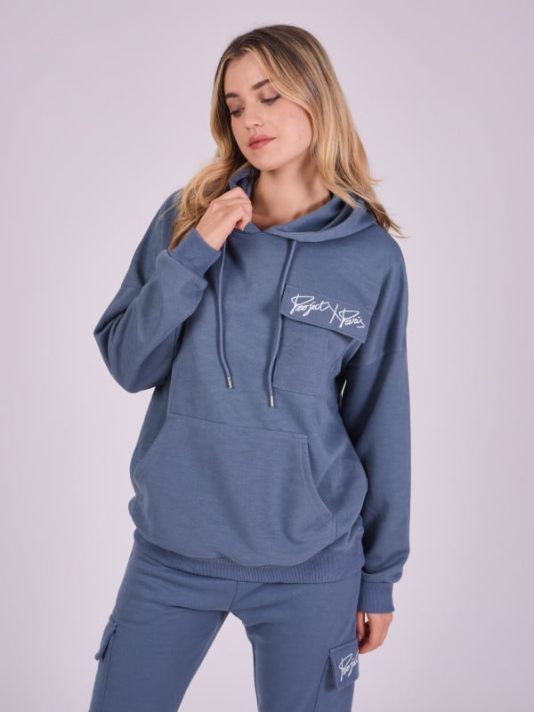 Project X Paris Sweat à Capuche Ample Avec Poche
