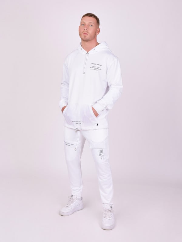 Project X Paris Sweat à Capuche Bi-matière