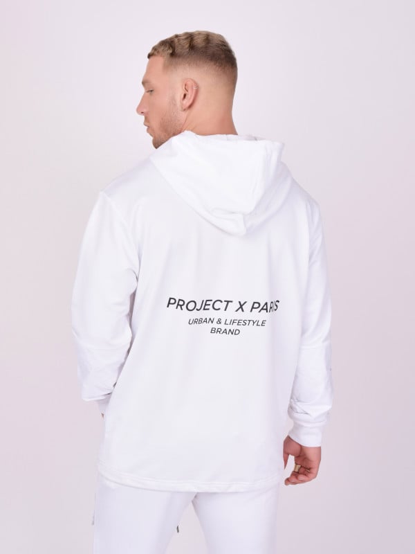 Project X Paris Sweat à Capuche Bi-matière