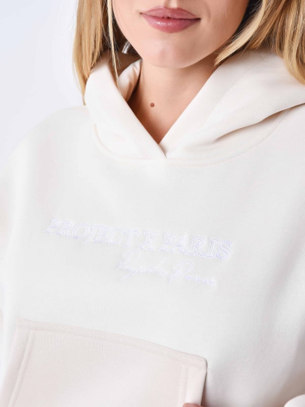 Project X Paris Sweat à Capuche Bicolore