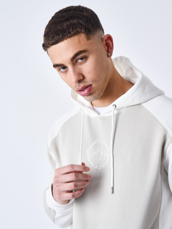 project x paris Sweat à Capuche bicolore
