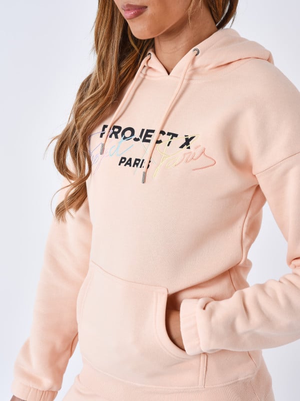 Project X Paris Sweat à Capuche Brodé