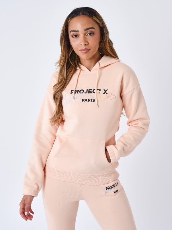 project x paris Sweat à Capuche brodé