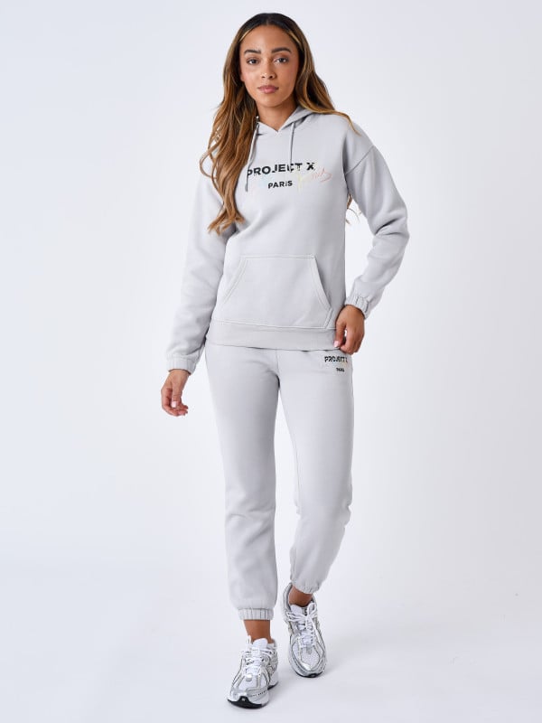 Project X Paris Sweat à Capuche Brodé