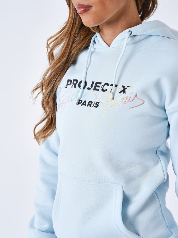 Project X Paris Sweat à Capuche Brodé