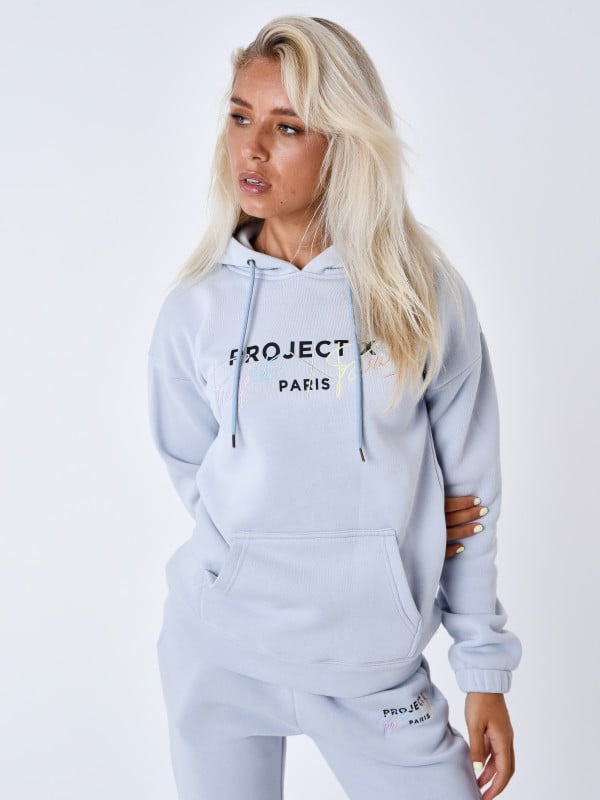 project x paris Sweat à Capuche brodé