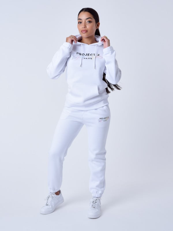 Project X Paris Sweat à Capuche Brodé
