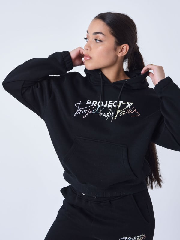 Project X Paris Sweat à Capuche Brodé