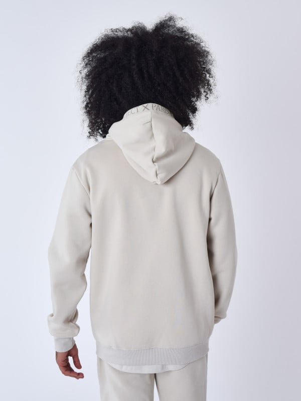 Project X Paris Sweat à Capuche Broderie Contour
