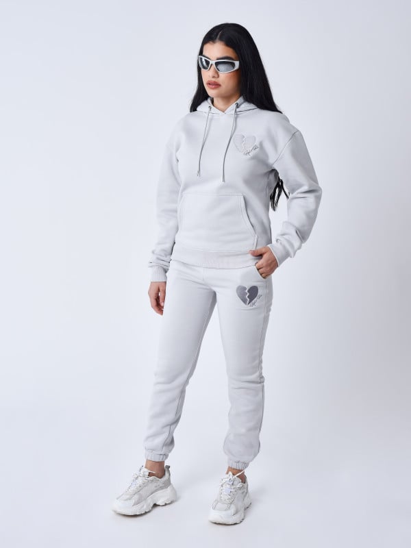Project X Paris Sweat à Capuche Cœur Brisé