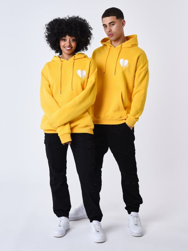 Project X Paris Sweat à Capuche Cœur Brisé