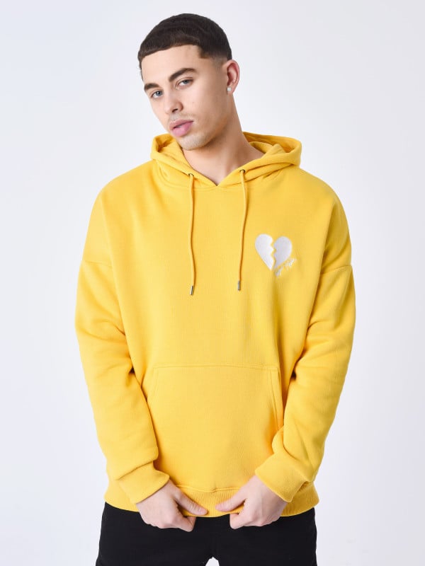Project X Paris Sweat à Capuche Cœur Brisé