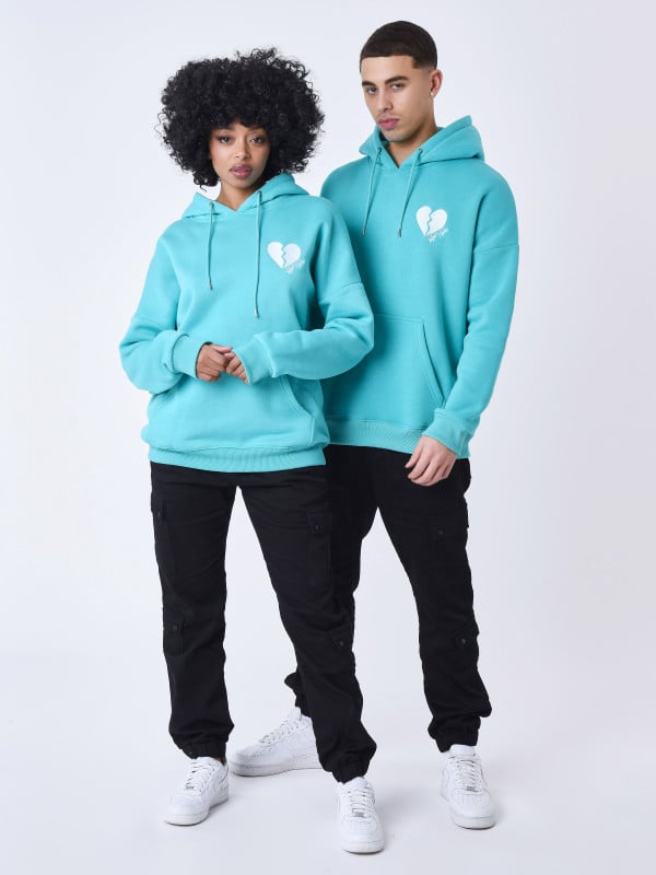 Project X Paris Sweat à Capuche Cœur Brisé