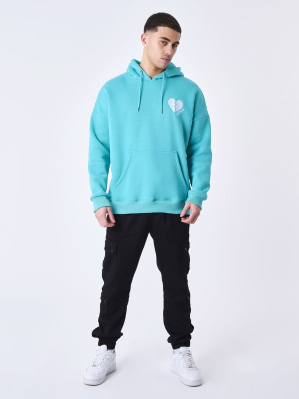 Project X Paris Sweat à Capuche Cœur Brisé